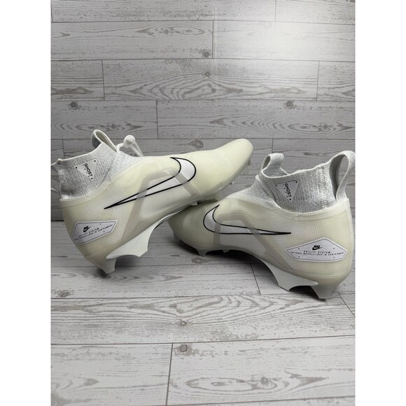 Nike Alpha Menace Elite 3 Football White/Pure Platinum/Black CT6648-109 Sz 11 main image 6
